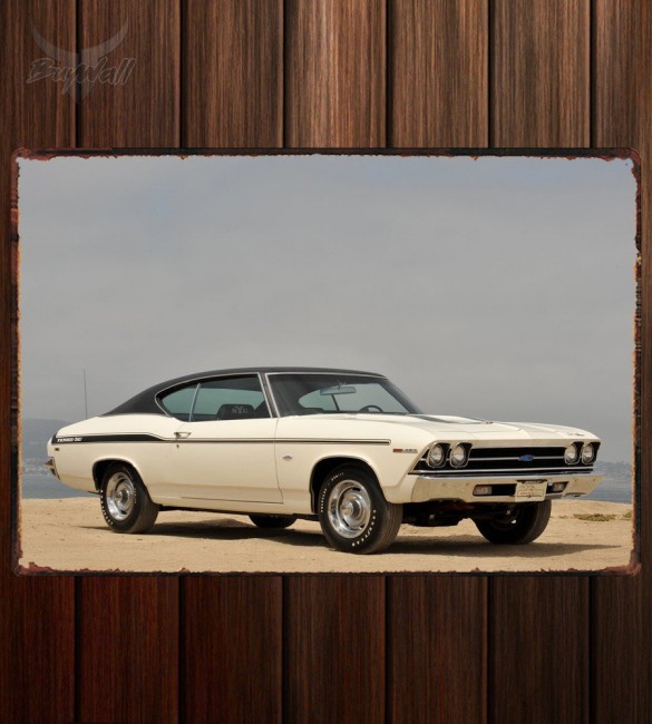 Металлическая табличка Chevrolet Chevelle Yenko SC 427 Металлическая табличка Chevrolet Chevelle Yenko SC 427